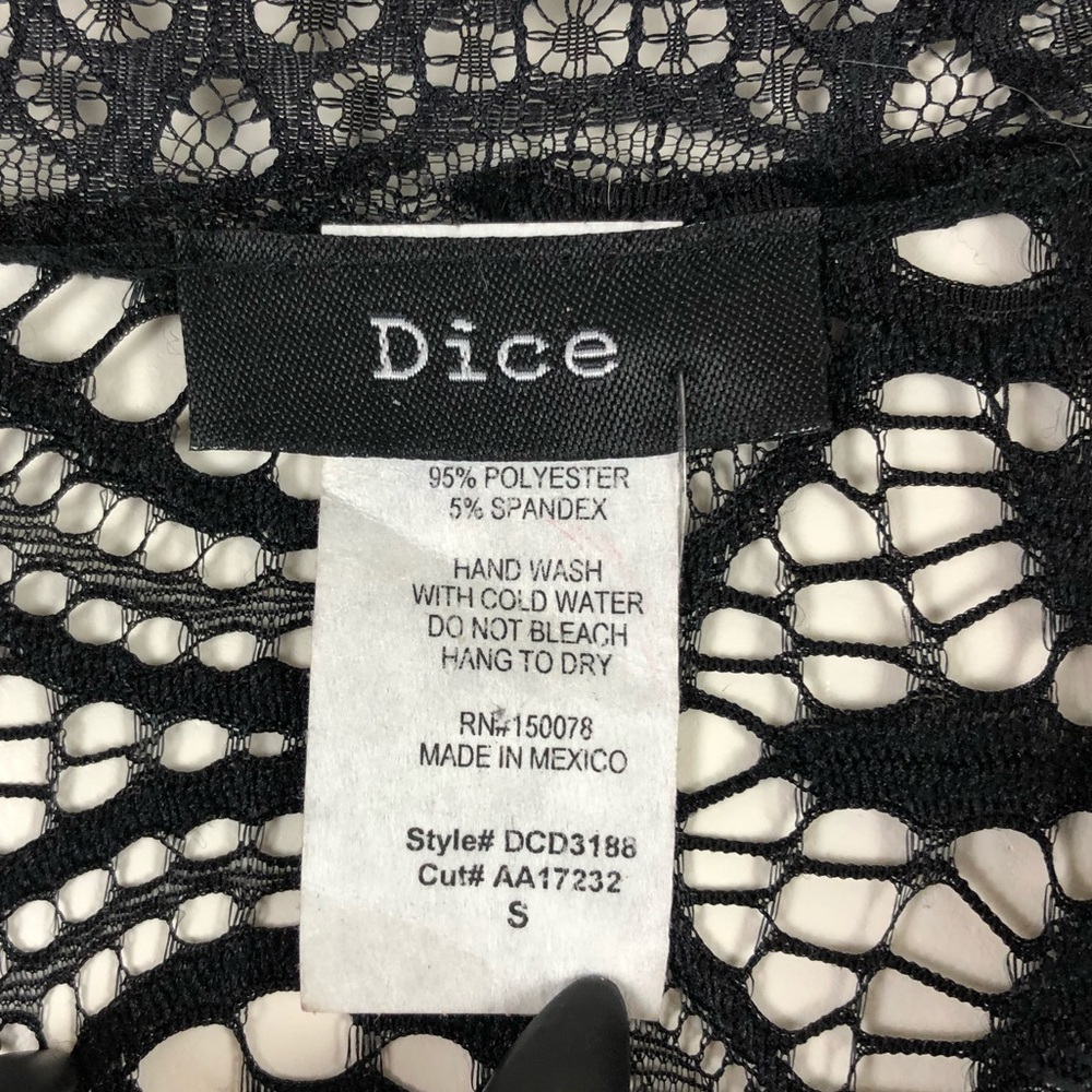 ✨Dice Long Sleeve Dress w/ Lace Detail✨ - Picture 5 of 5